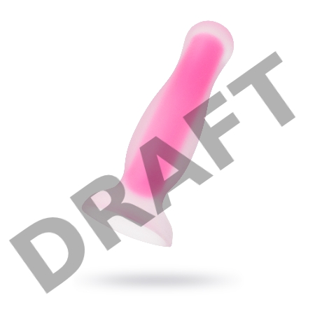 Анальная втулка светящаяся в темноте Beyond by Toyfa John Glow, силикон, прозрачный, 12,5 см