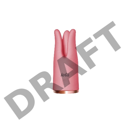 Коралловый вибростимулятор CORAL - 10,2 см.