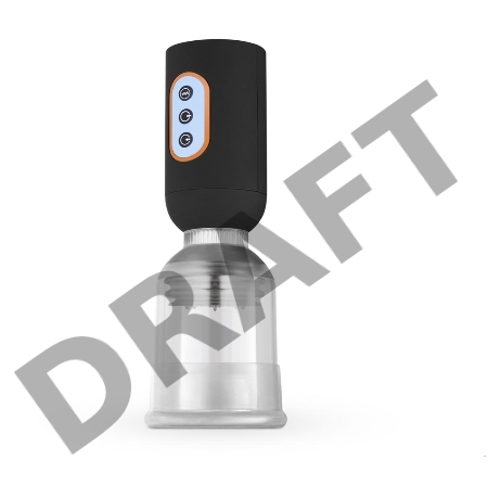 Мастурбатор-помпа с вибрацией CRUIZR Luxury Vibrating Penis Pump