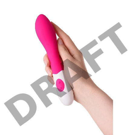 Нереалистичный вибратор TOYFA  A-Toys Mika, силикон, розовый, 19,8 см