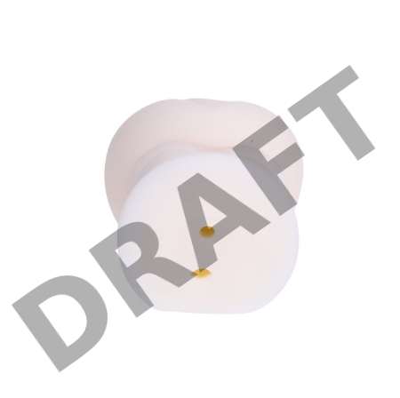 Рифленый мастурбатор-вагина из реалистичного материала