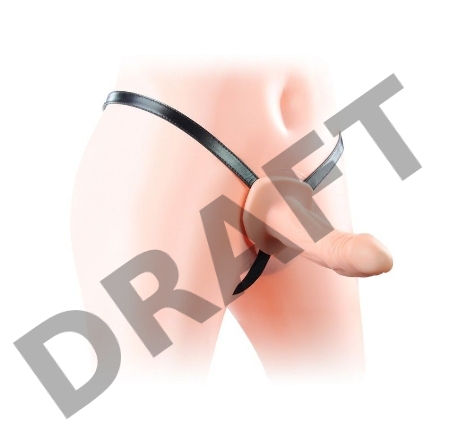 Полый универсальный страпон Unisex Hollow Strap On
