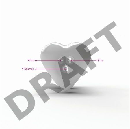 Heart's Desire Вибромассажёр, розовый