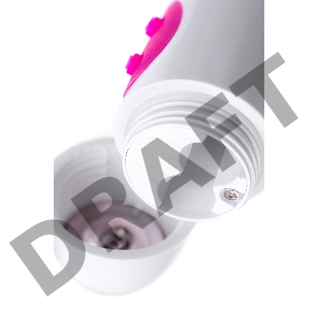 Нереалистичный вибратор TOYFA  A-Toys Mika, силикон, розовый, 19,8 см