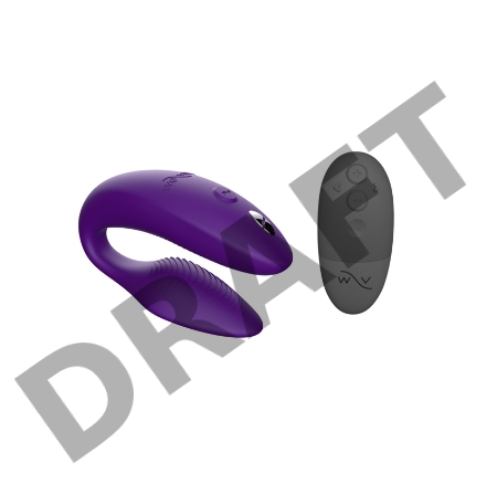 Вибратор для пар We-Vibe Sync 2 фиолетовый