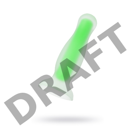 Анальная втулка светящаяся в темноте Beyond by Toyfa Victor Glow, силикон, прозрачный, 10,5 см