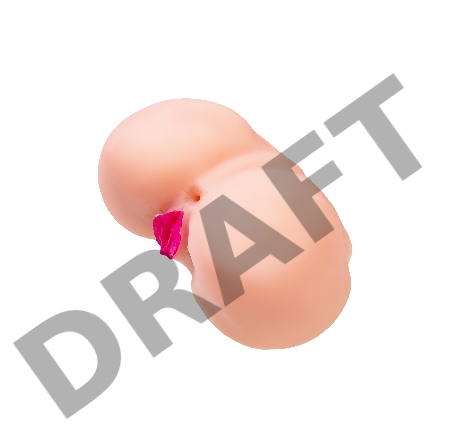 Мастурбатор реалистичный TOYFA Juicy Pussy Sophie с вибрацией , вагина и анус, TPR, 17 см