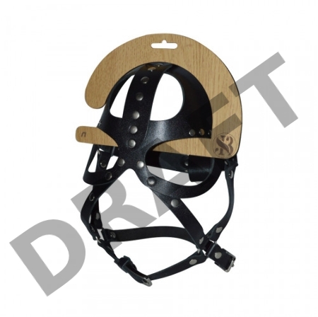 Кожаная маска-шлем Лектор