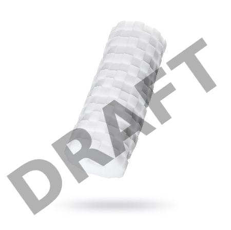 Нереалистичный мастурбатор TENGA 3D  Module, TPE, белый, 11,6 см