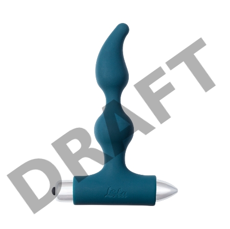 Зеленая анальная вибропробка New Edition Elation - 13,1 см.