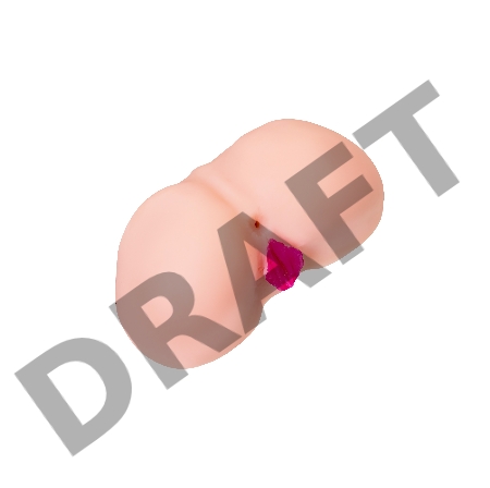 Мастурбатор реалистичный TOYFA Juicy Pussy Sophie с вибрацией , вагина и анус, TPR, 17 см