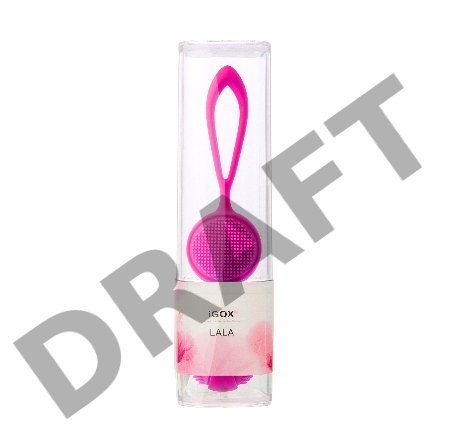 Вагинальные шарики Dibe Lalo, розовые