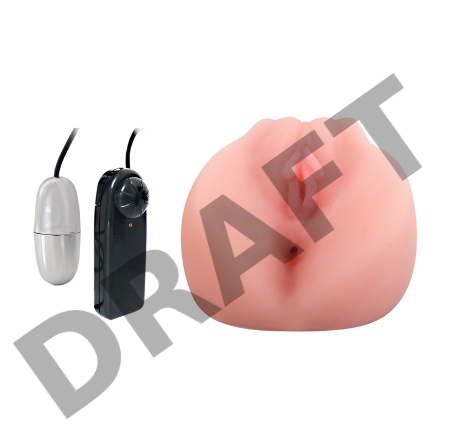 Вагина Erowoman-Eroman телесного цвета с виброяйцом