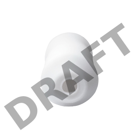 Нереалистичный мастурбатор TENGA 3D  Module, TPE, белый, 11,6 см