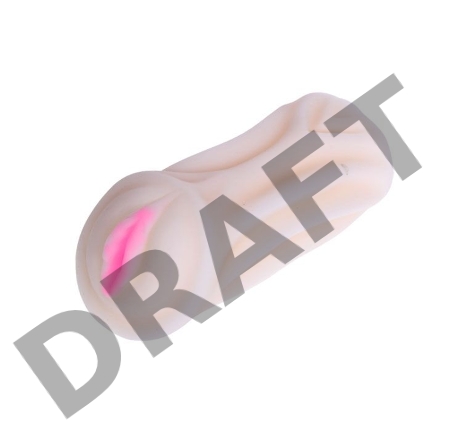 Эластичный мастурбатор-вагина