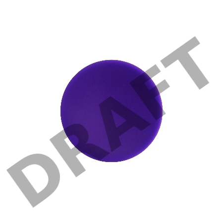 Анальная втулка ToDo by Toyfa Klapsy, водонепроницаемая, силикон, фиолетовая, 10,5 см, Ø 3 см