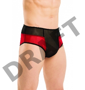 Пикантные мужские трусы с вырезом на попке