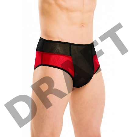 Пикантные мужские трусы с вырезом на попке