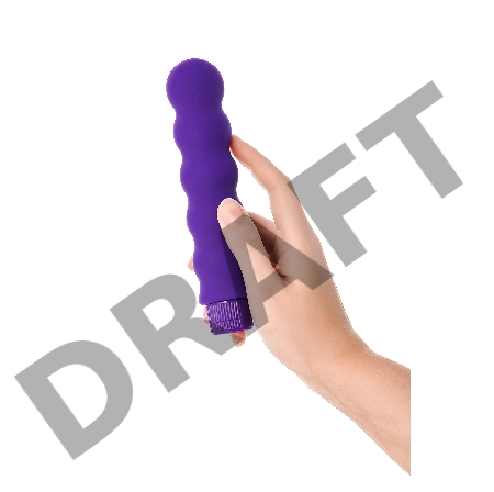 Нереалистичный вибратор TOYFA A-Toys, силикон, фиолетовый, 17 см
