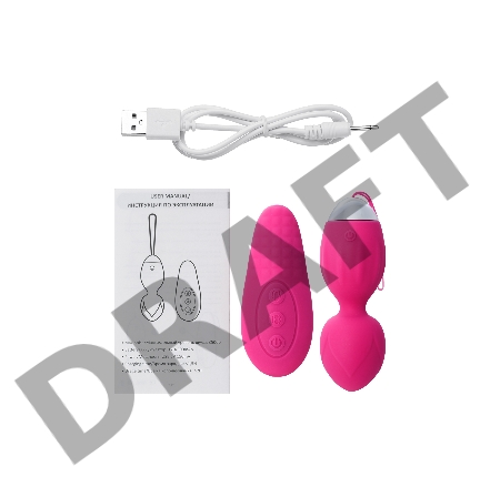 Виброшарики и стимулятор внешних эрогенных зон L'EROINA by TOYFA Tella, силикон, розовые, 10 см