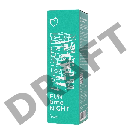 Игра для компании Eromantica, Падающая башня Fun time night