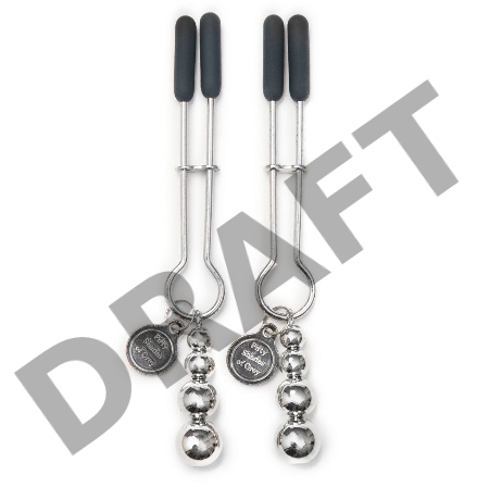 Металлические зажимы на соски Adjustable Nipple Clamps