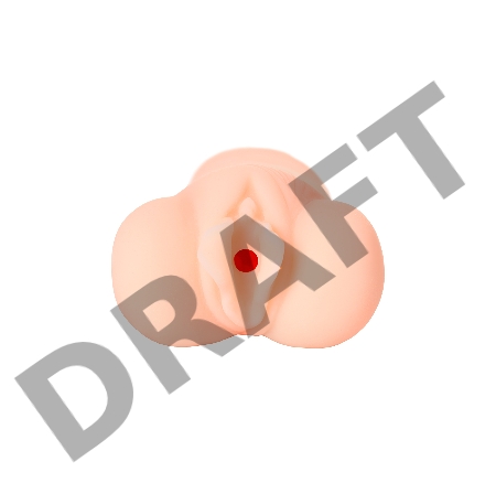 Мастурбатор реалистичный KOKOS May, TPR, бежевый, 14.5 см