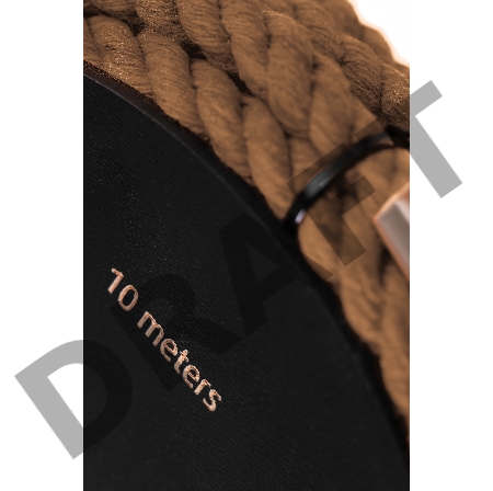 Джутовая веревка для шибари Pecado BDSM, на катушке, бежевая, 10 м.