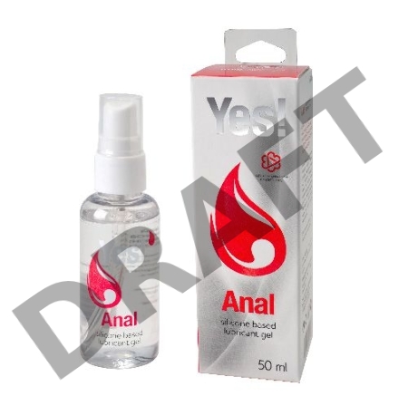 Силиконовая анальная гель-смазка Yes Anal - 50 мл.