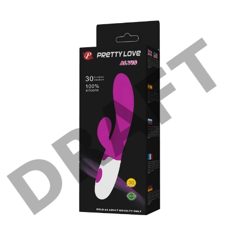 Вибромассажер ALVIS с клиторальным стимулятором