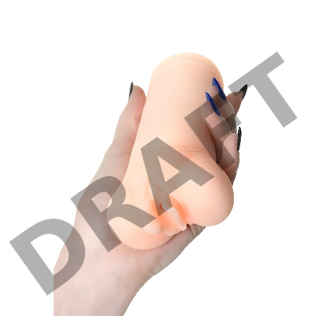 Мастурбатор реалистичный KOKOS May, TPR, бежевый, 14.5 см