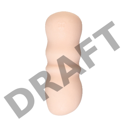 Мастурбатор нереалистичный MensMax FEEL EVE, TPE, бежевый, 14,2 см