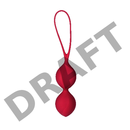 Набор вагинальных шариков Satisfyer  Balls C03 Double, силикон, ассорти, Ø 3 см.