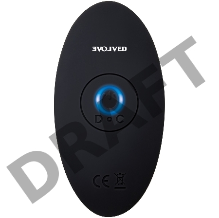 Evolved BOTTOMS UP Анальный вибростимулятор-елочка