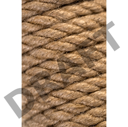 Джутовая веревка для шибари Pecado BDSM, на катушке, бежевая, 10 м.