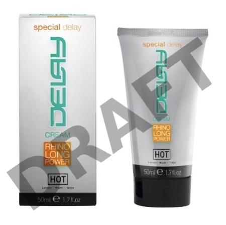 Крем для продления HOT Delay, 50 мл