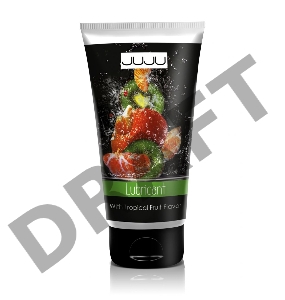 Съедобный лубрикант JUJU с ароматом тропических фруктов - 50 мл.