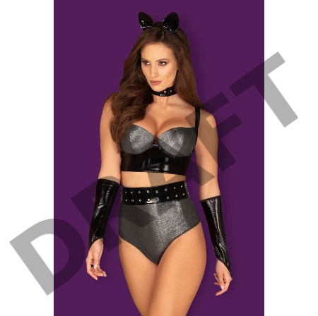 Игровой костюм кошки Silveria