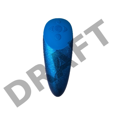 Синий вибратор для пар We-Vibe Chorus