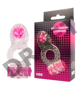 Прозрачное эрекционное кольцо Erowoman-Eroman