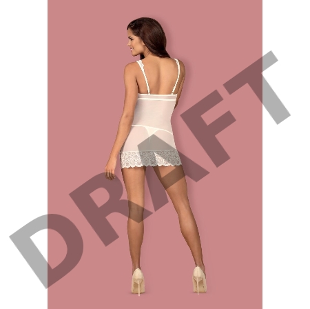 Сорочка и трусики 853-CHE-1 (Obsessive)