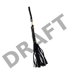 Черная плеть Attraction - 27 см.