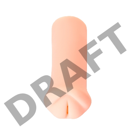 Мастурбатор реалистичный KOKOS Haru, TPR, бежевый, 16 см