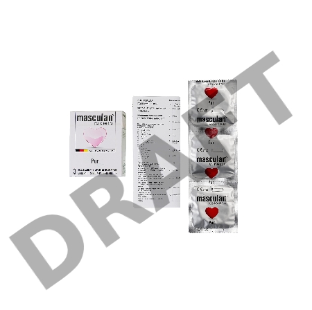 Презервативы masculan  Pur № 3 утонченные, 18,5 см, 5.3 см, 3 шт.