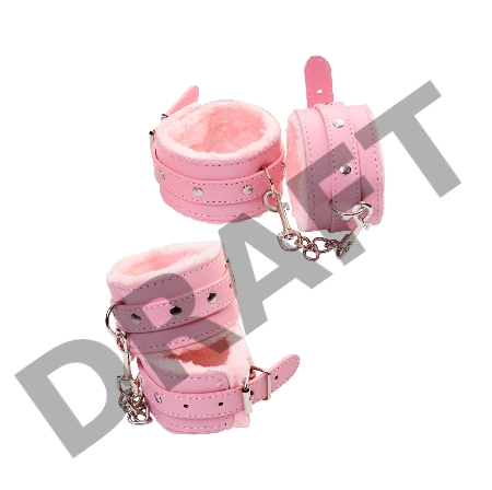 Набор для ролевых игр Eromantica BDSM Nice, розовый