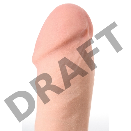 Реалистичный фаллоимитатор TOYFA RealStick Elite DILDO, TPR, телесный, 21 см