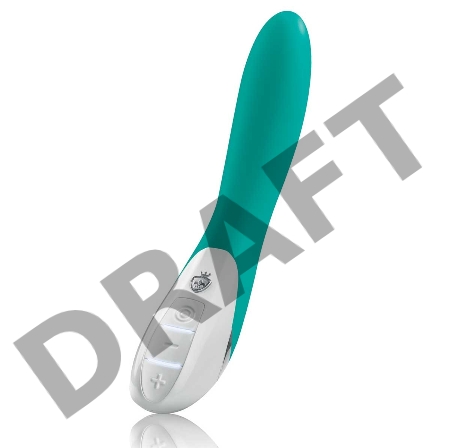 Вибратор Mystim Elegant Eric силиконовый, зеленый, 27 см