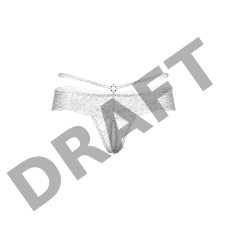 Стринги SoftLine Collection, белый, S/M