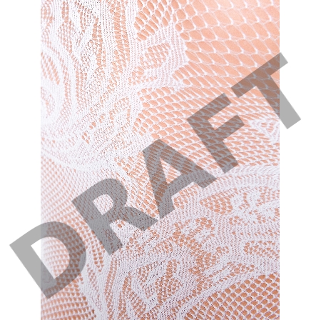 Костюм-сетка Passion Erotic Line, белый, OS