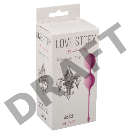 Розовые вагинальные шарики Fleur-de-lisa